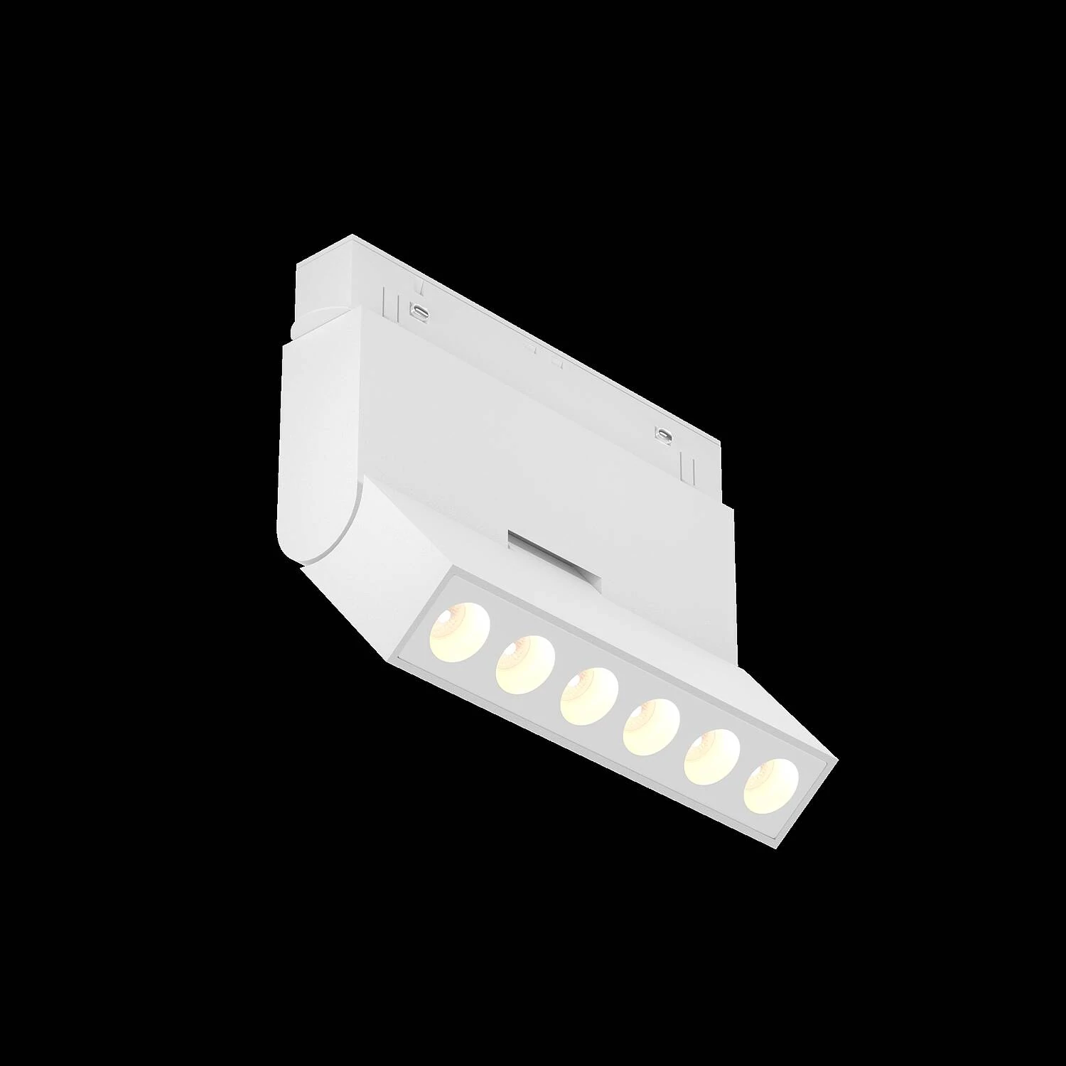 Трековый светильник Магнитная трековая система 23мм EXILITY Points rot, LED 6W, 3000K, Белый (Maytoni Technical, TR033-2-6W3K-W) - Amppa.ru