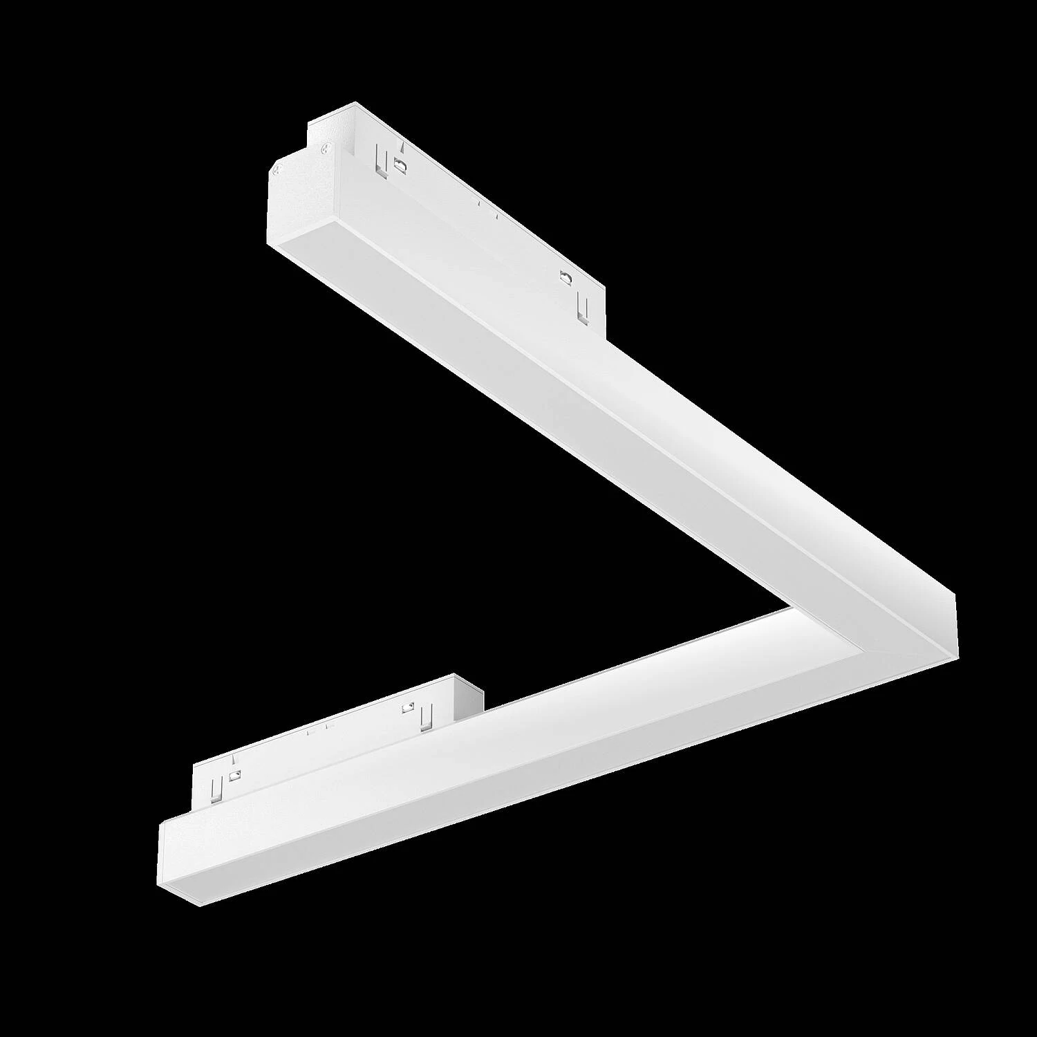 Трековый светильник Магнитная трековая система 23мм EXILITY Basis Angle, LED 24W, Белый (Maytoni Technical, TR042-4-24W3K-WW-DS-W) - Amppa.ru