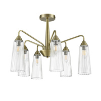 Люстра Потолочная Doliana Moderni, 6xE14, Бронзовый (Lumion, 6584/6c)
