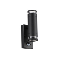 Уличный Фасадный Светильник Motto Hightech, GU10 Led, Черный (Odeon Light, 6605/2w)