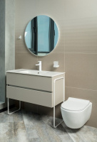 Тумба без раковины 100 см 2 полки Armadi Art Vallessi 837-100-GS