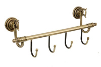 Крючок четверной  Boheme Medici 10623 бронза